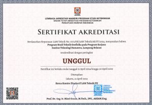 Read more about the article Program Studi Teknik Geofisika Meraih Akreditasi Unggul Hingga 2029